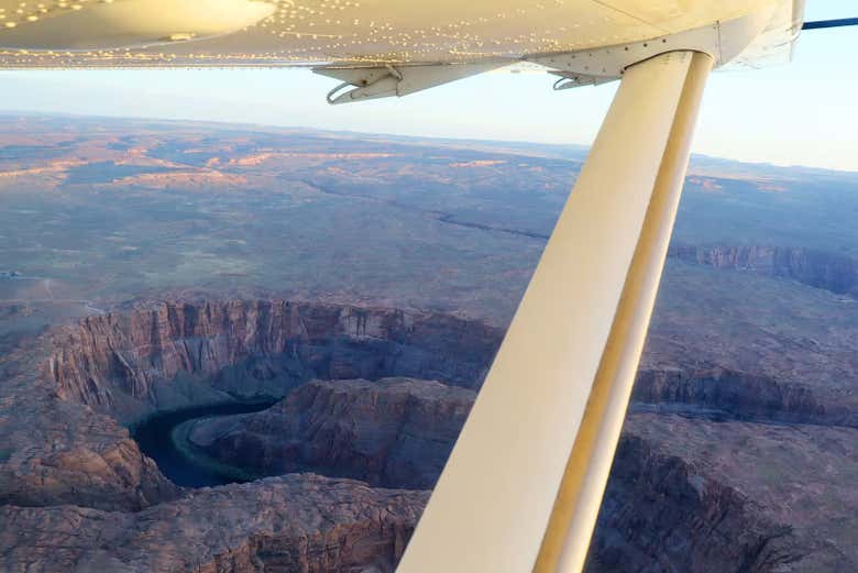Fly over Antelope Canyon
