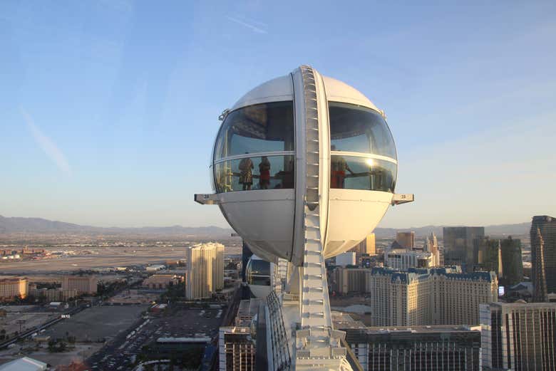 See Las Vegas from a privileged viewpoint