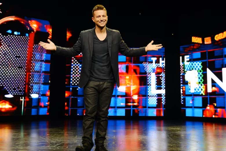 Mat Franco on stage