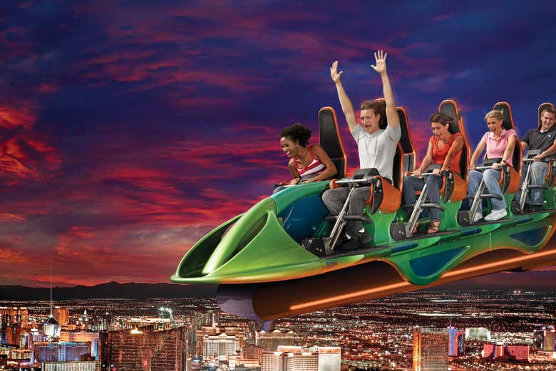 Ride the terrifying X-Scream