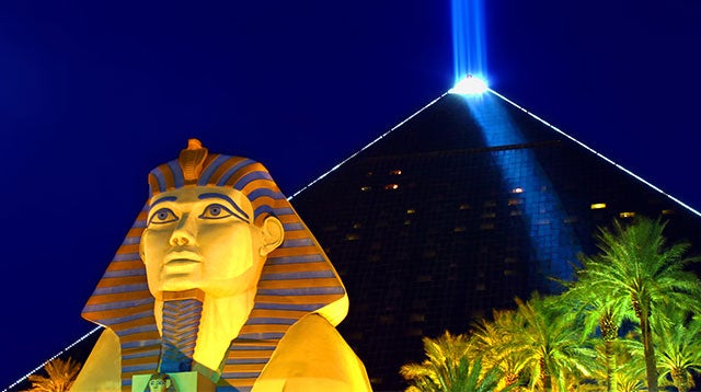 Luxor Hotel - The Egyptian themed hotel of Las Vegas